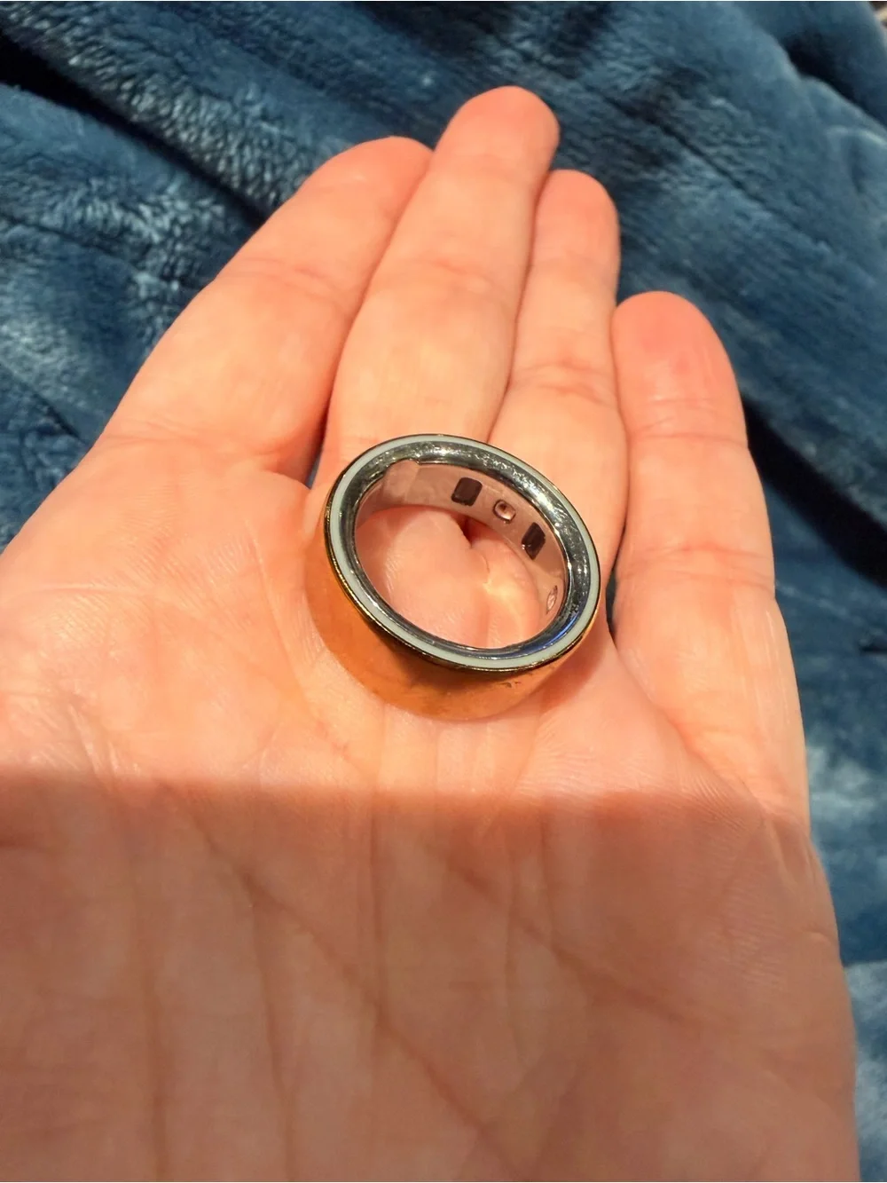 Oura Gold Tone Wearable Ring